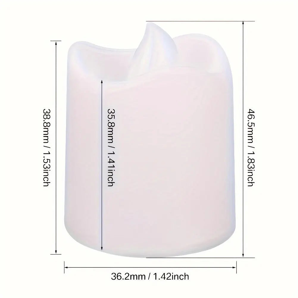 Battery Operated LED Candles – Flameless Tea Light Set