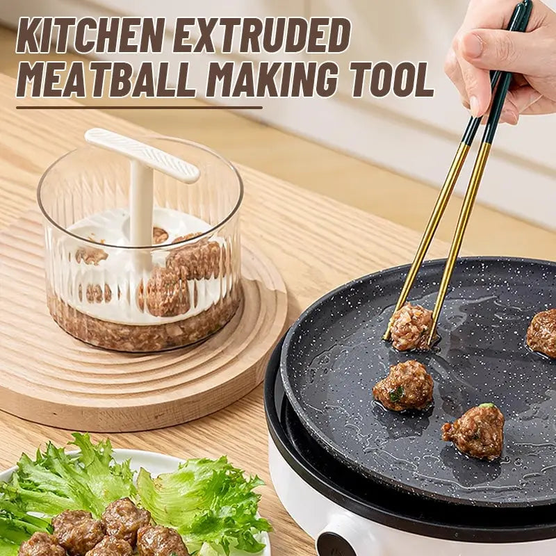 Uniform Meatball Shaper – Quick and Easy Glass Tool