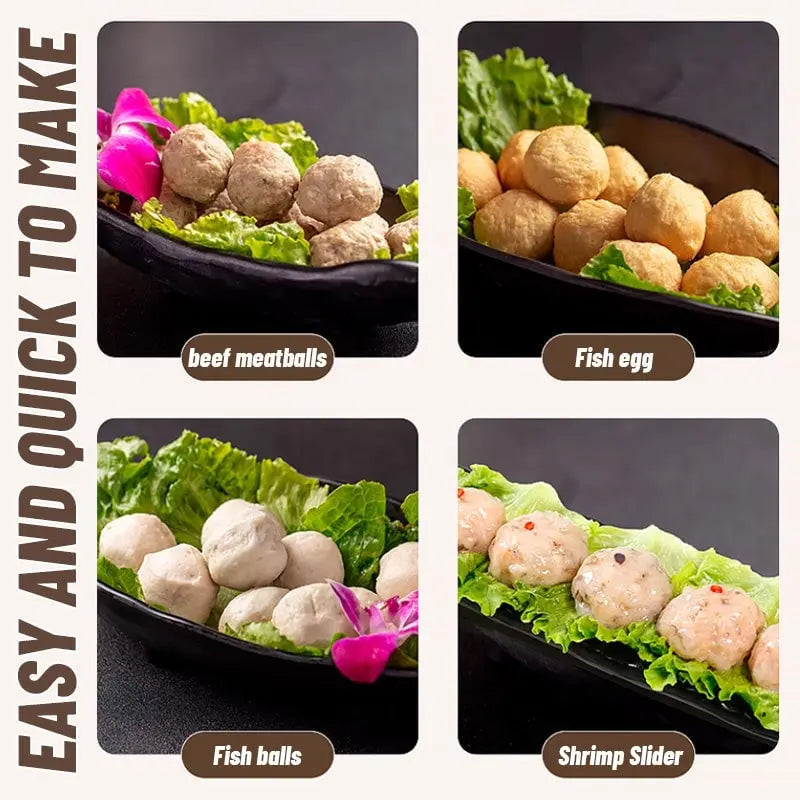Uniform Meatball Shaper – Quick and Easy Glass Tool