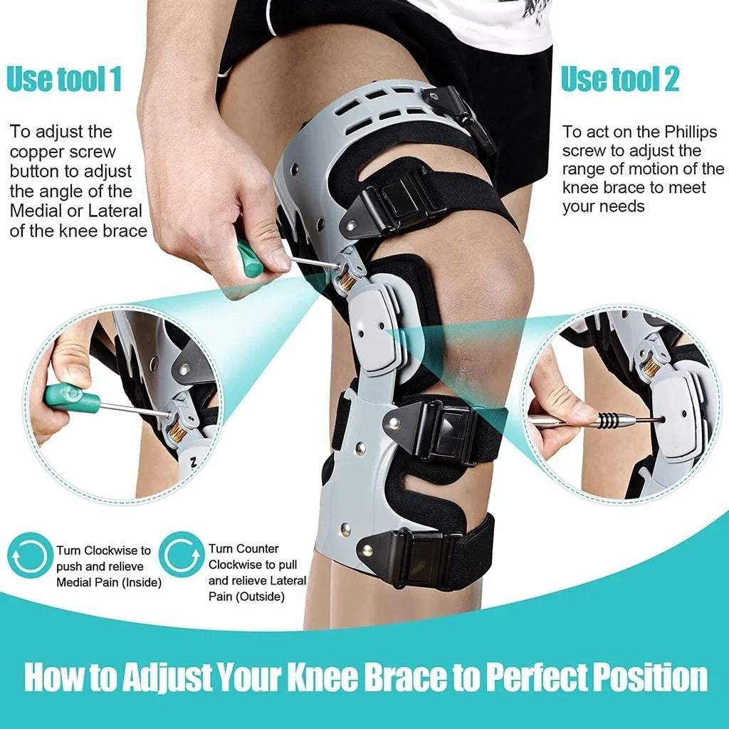 KneeGuard Adjustable Support Brace for Enhanced Mobility