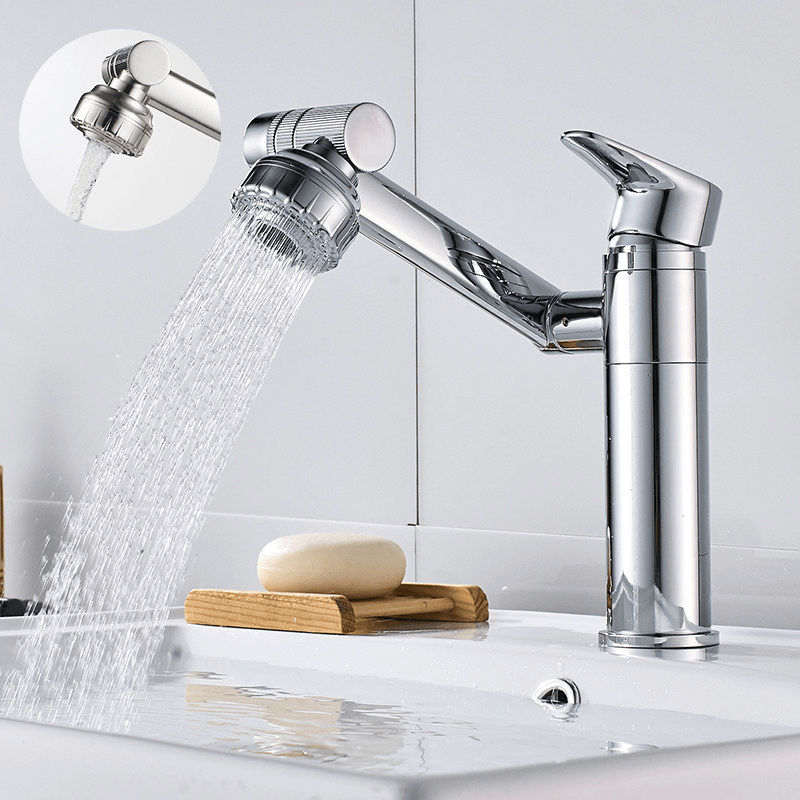 VersaFlow 360° Adjustable Kitchen Faucet with Dual Spray Modes