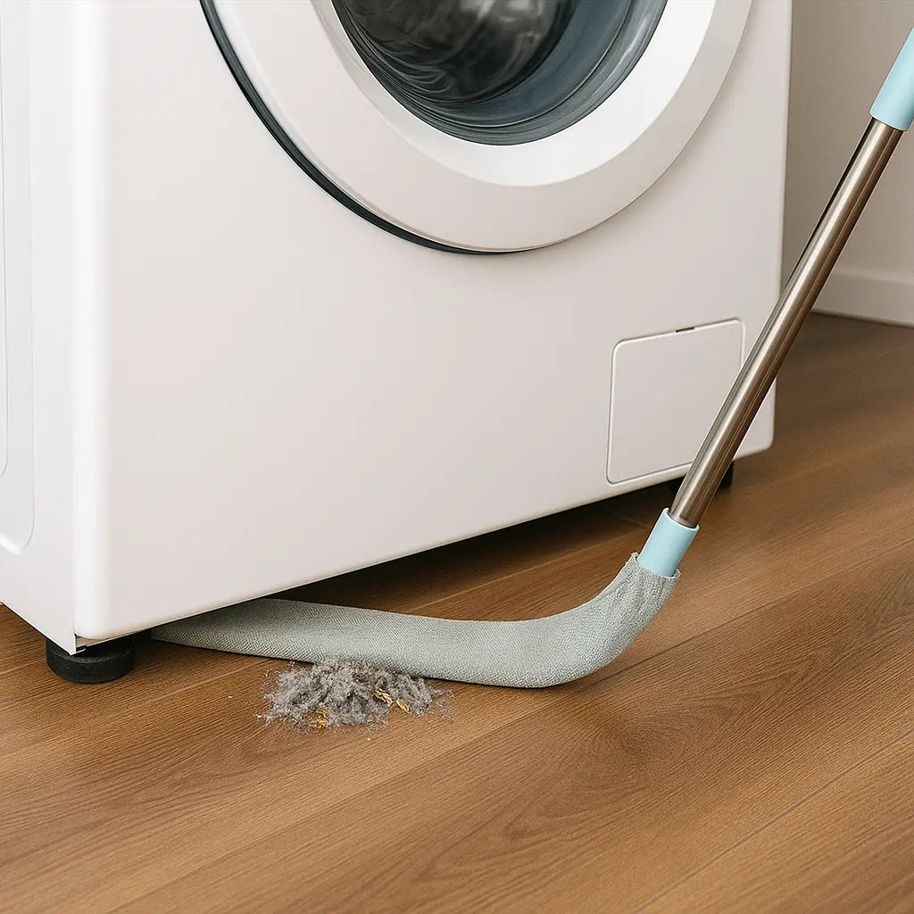 Extendable Handle Microfiber Duster – Cleans Under Furniture