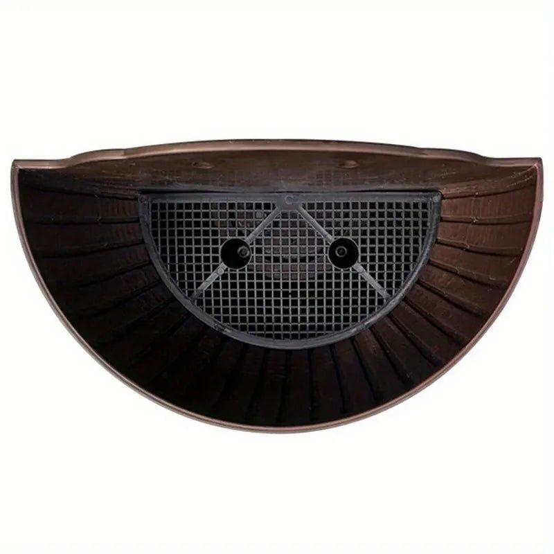 Vertical Greenery Wall Planter with Rattan Design