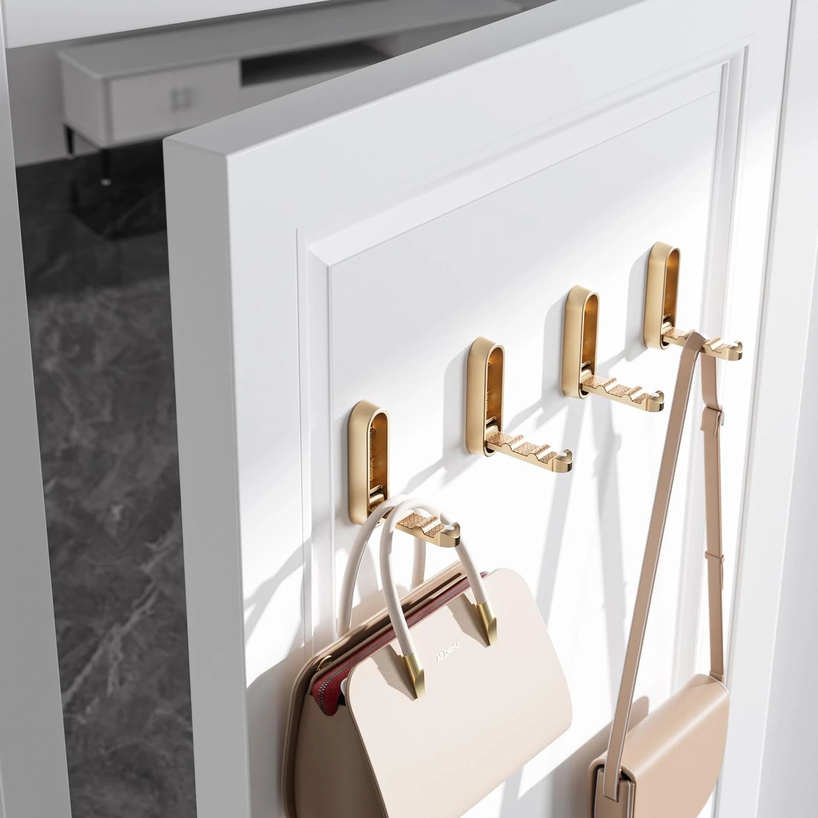 Space-Saving Wall Hook with 18kg Load Capacity