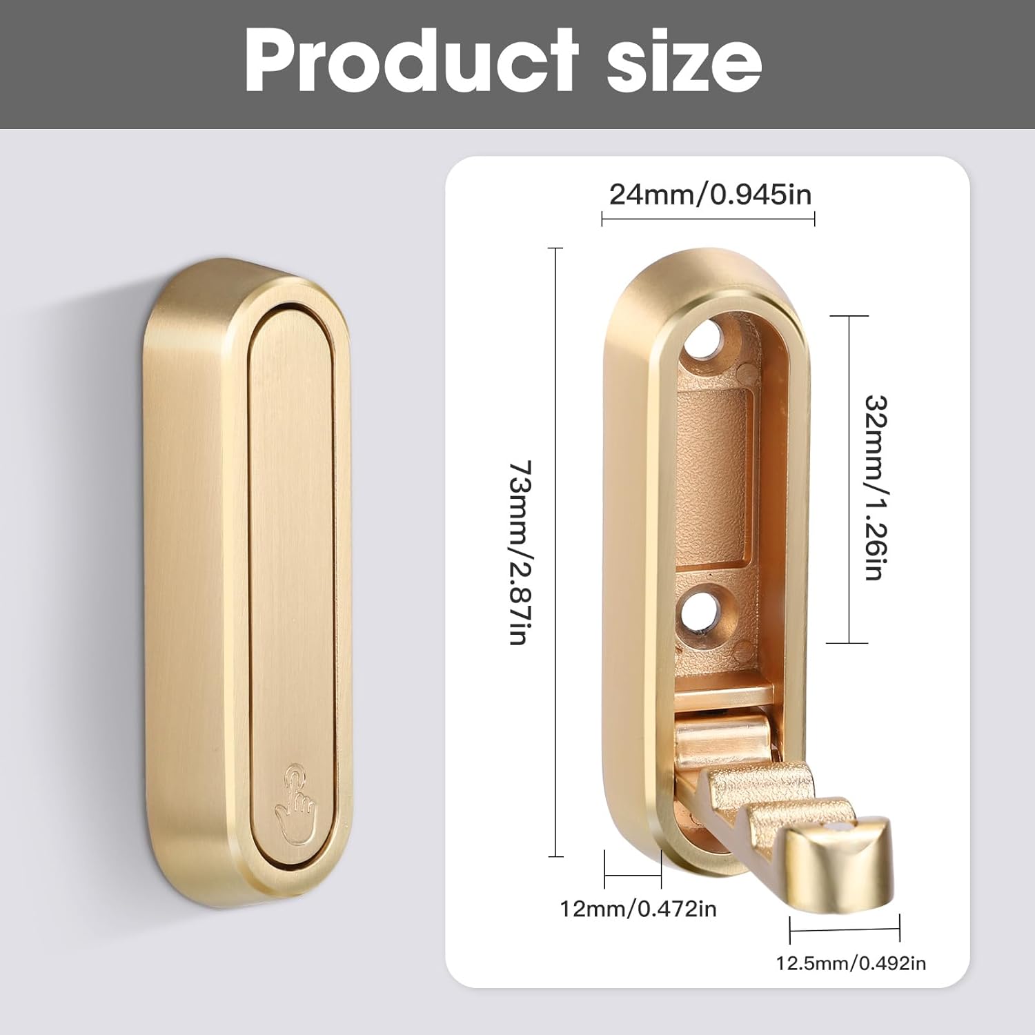 Versatile Space-Saving Foldable Wall Hook for Organizing Gear