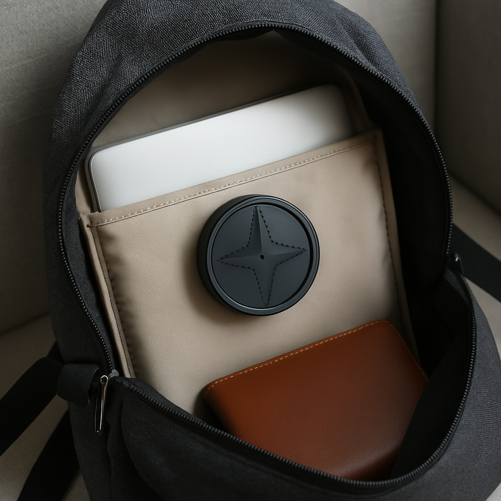 Compact Magnetic GPS Tracker | Real-Time Location GPS + GSM | 20 Days Battery