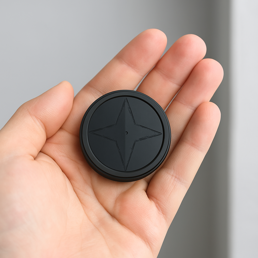 Compact Magnetic GPS Tracker | Real-Time Location GPS + GSM | 20 Days Battery