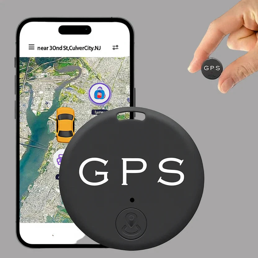 Compact GPS Tracker with Magnet – Real-Time App Tracking for Pets, Cars & Luggage