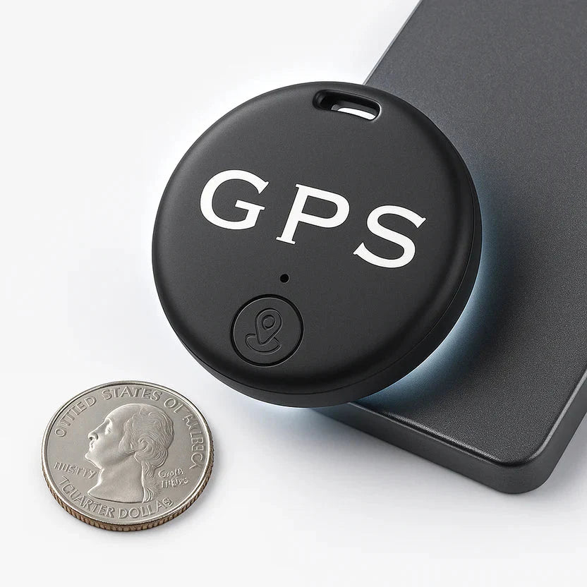 Compact GPS Tracker with Magnet – Real-Time App Tracking for Pets, Cars & Luggage