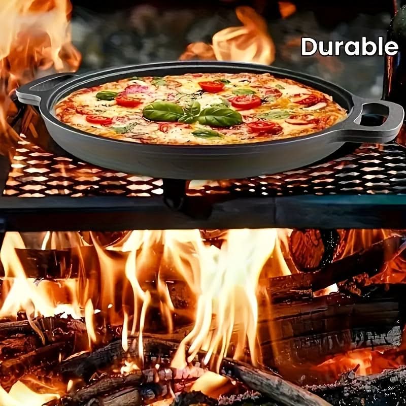 Versatile Cast Iron Skillet for Daily Cooking Tasks