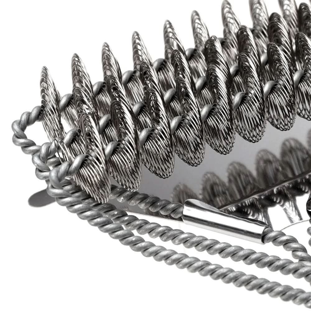 Stainless Steel Grill Brush for Safe Barbecue Cleaning