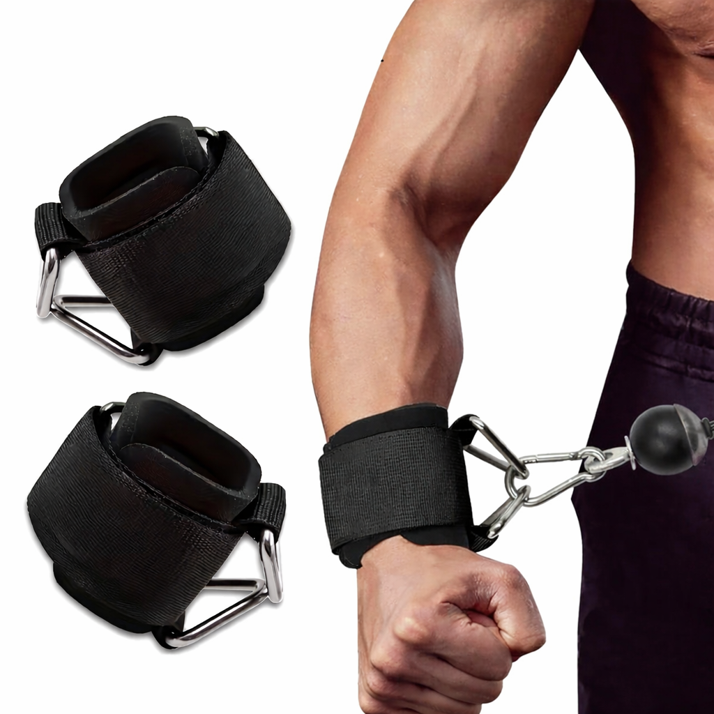 Adjustable Anti-Slip Wrist Straps for Better Lifting Stability