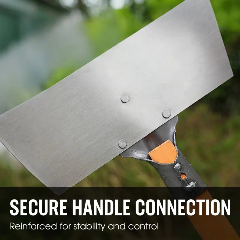 Garden Hoe with Steel Blade | Push and Pull Design | Weed Remover