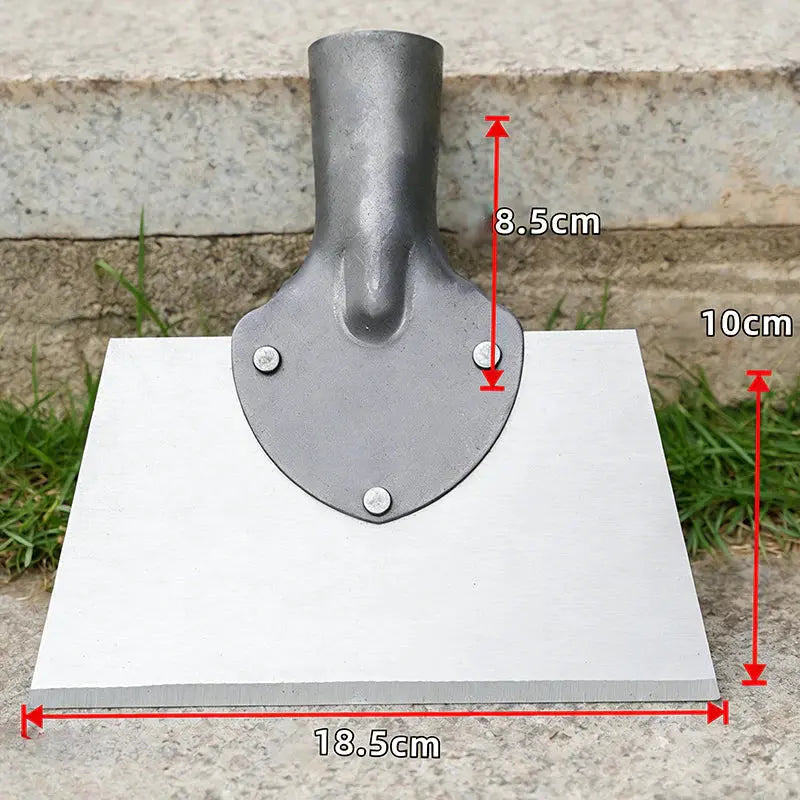 Manganese Steel Blade Garden Scraper and Hoe with Wooden Grip