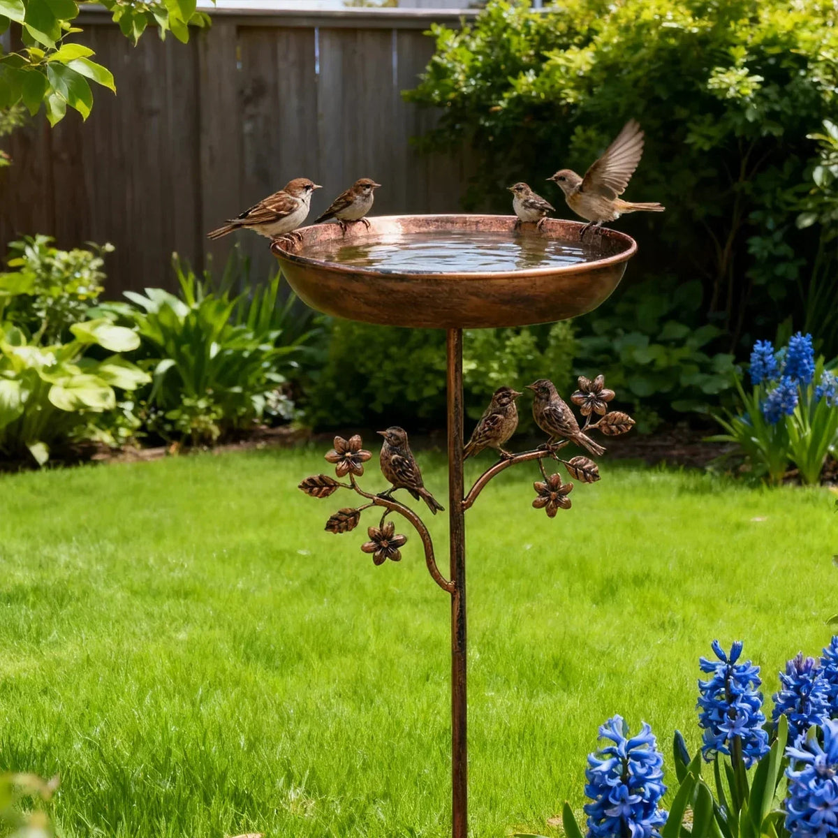 Charming Bird Bath for Gardens – Sturdy and Decorative Design