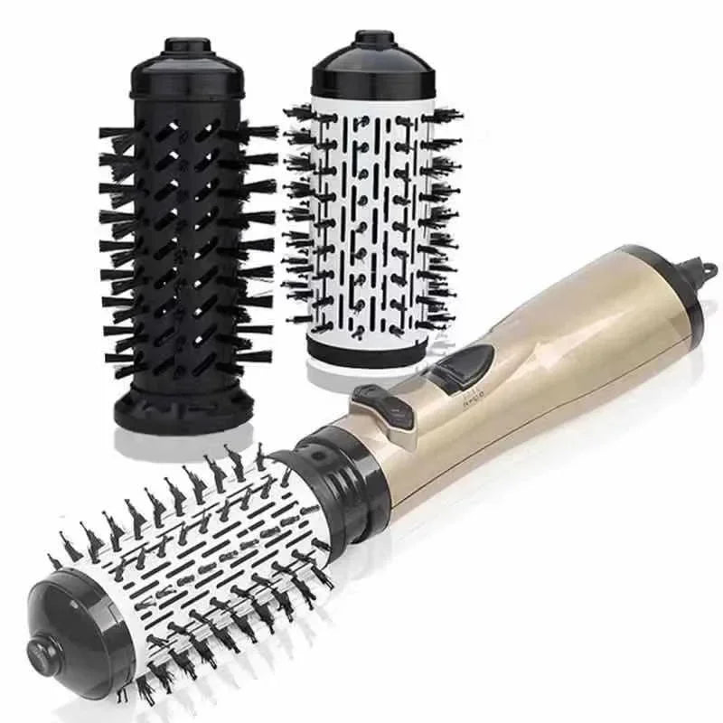Rotating Hair Dryer and Styler for Easy Curls and Waves