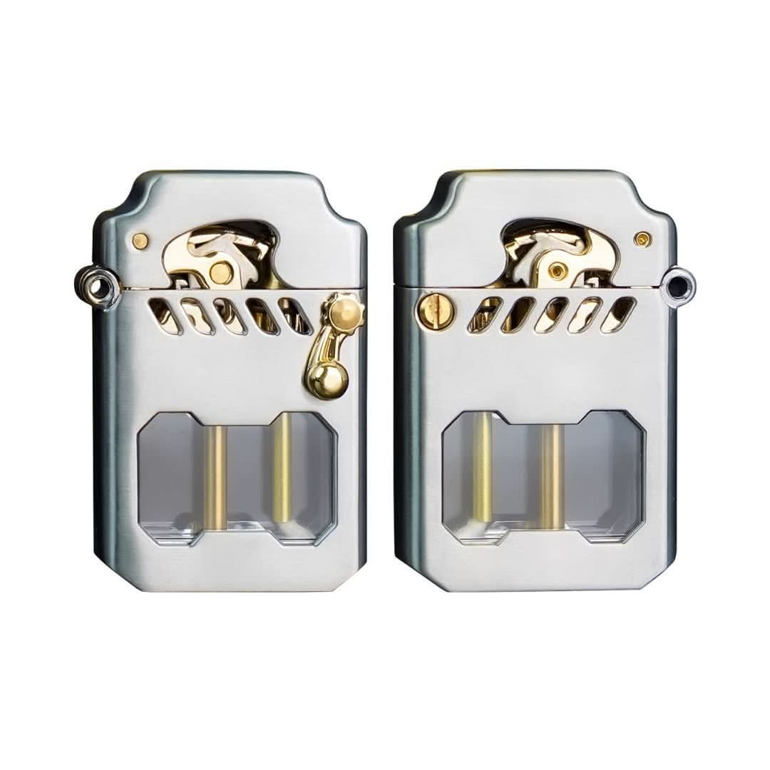 Mechanical Gear Lighter – Windproof Design for Outdoor Use