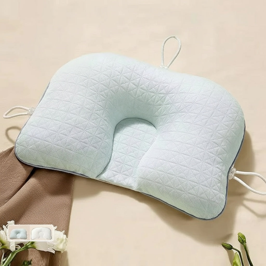 Memory Foam Baby Pillow with Adjustable Supportive Design