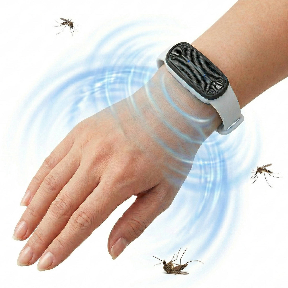Adult and Child Ultrasonic Bracelet for Mosquito Repelling