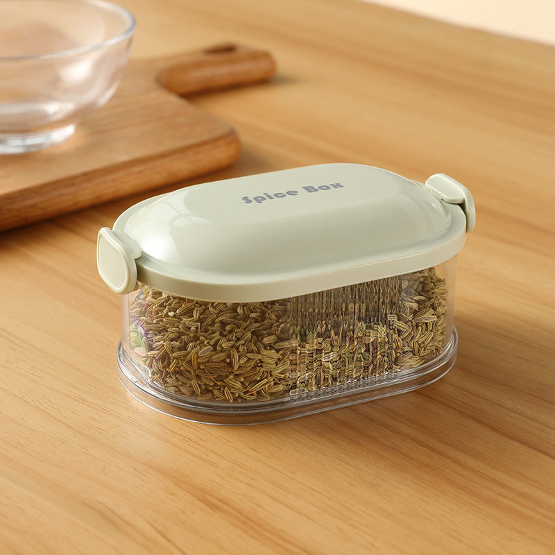 Spice Containers | Stackable, Airtight, Clear | Organize in Seconds