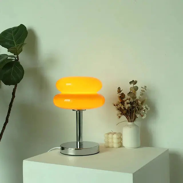 Night Light Glass Table Lamp