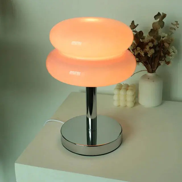 Night Light Glass Table Lamp