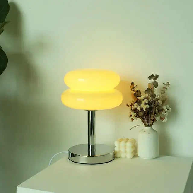 Night Light Glass Table Lamp