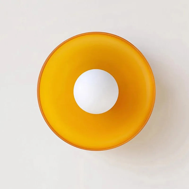 Nordic Serenity Glass Pendant Light for Elegant Spaces