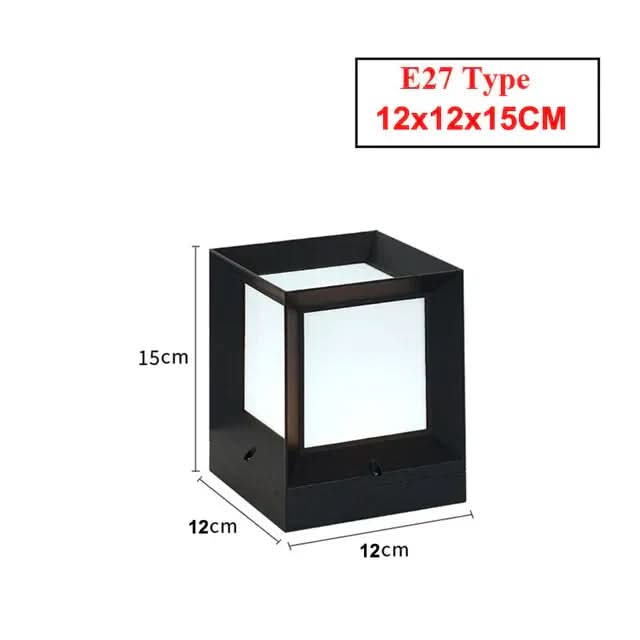 Contemporary Outdoor LED Lamp for Driveways and Gates