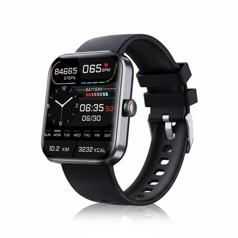 HealthSync Pro - Advanced Wellness Tracking Smart Watch