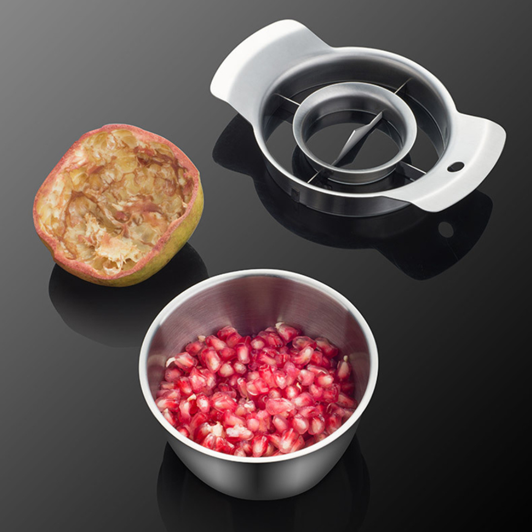 Pomegranate Pitting Tool Set – Clean and Mess-Free Pulp Extractor