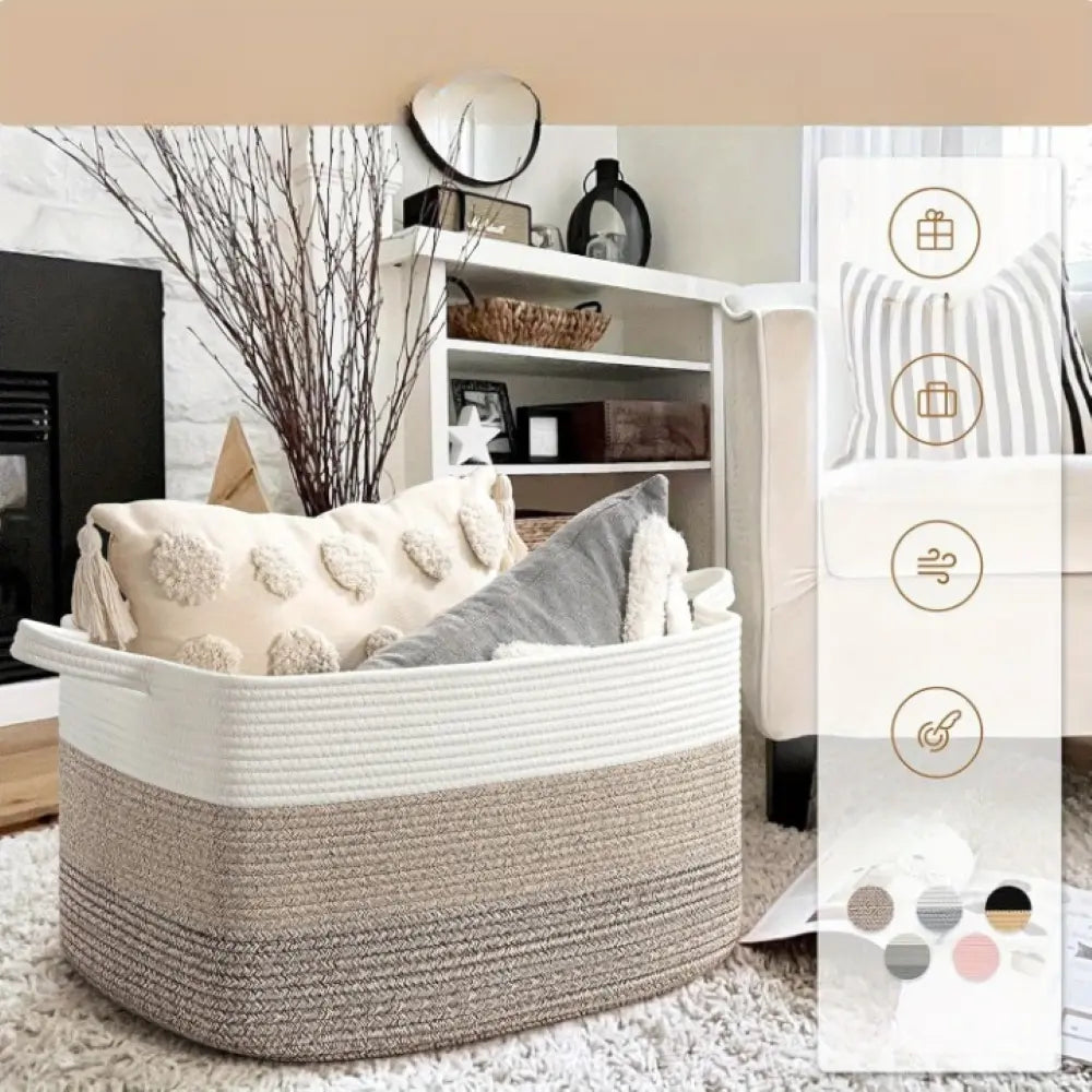 55L Capacity Large Storage Bin