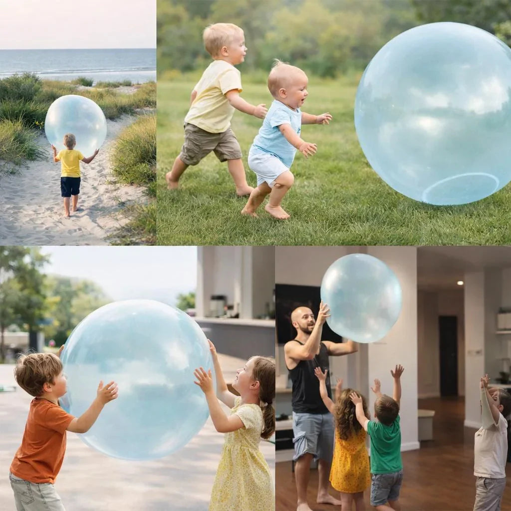 Inflatable Rubber Ball for Kids | Tear-Resistant Play Ball