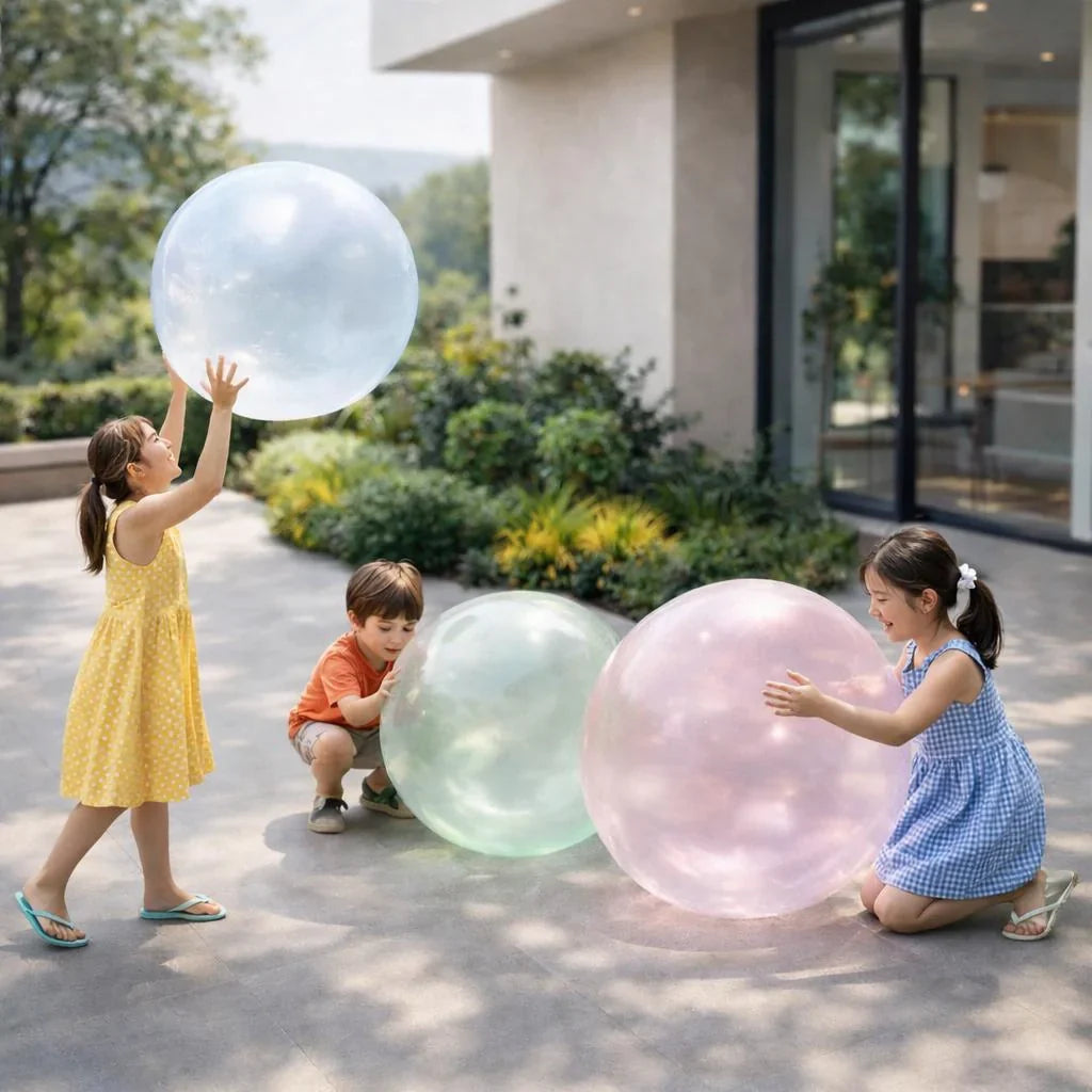 Inflatable Rubber Ball for Kids | Tear-Resistant Play Ball