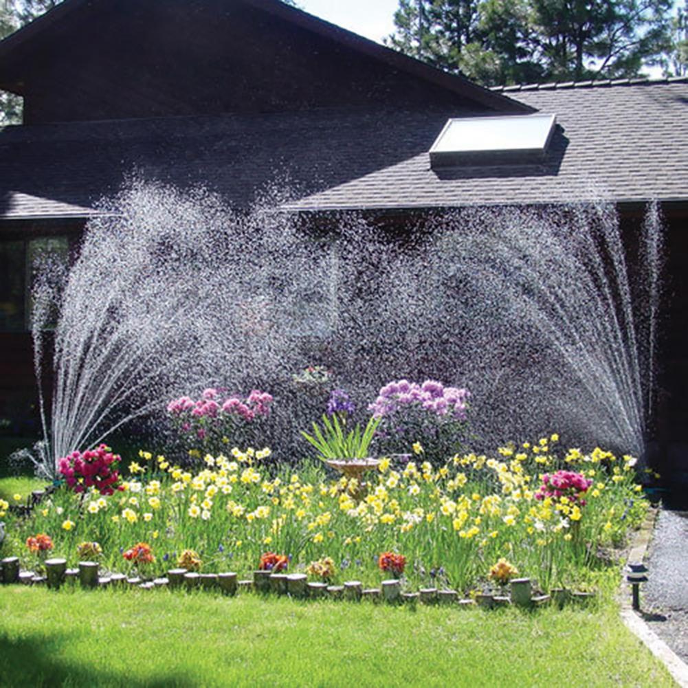 360 Degree Irrigation Garden Sprinkler - Adjustable 12-in-1 System