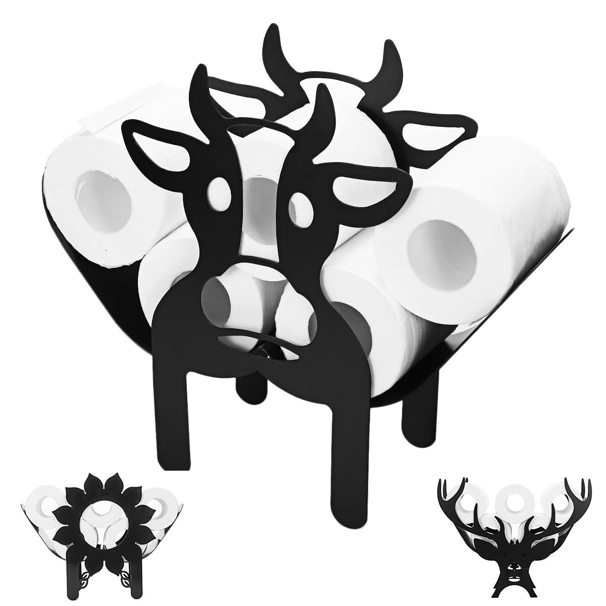 Animal-Themed Toilet Paper Dispenser – Stylish and Practical
