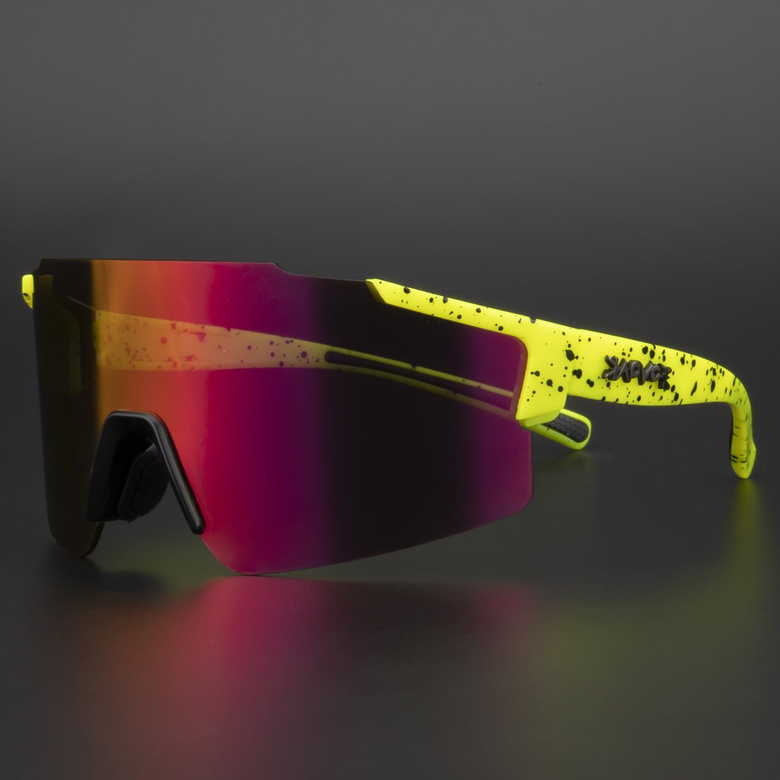 Mirrored Sports Sunglasses for Cycling and Outdoor Use