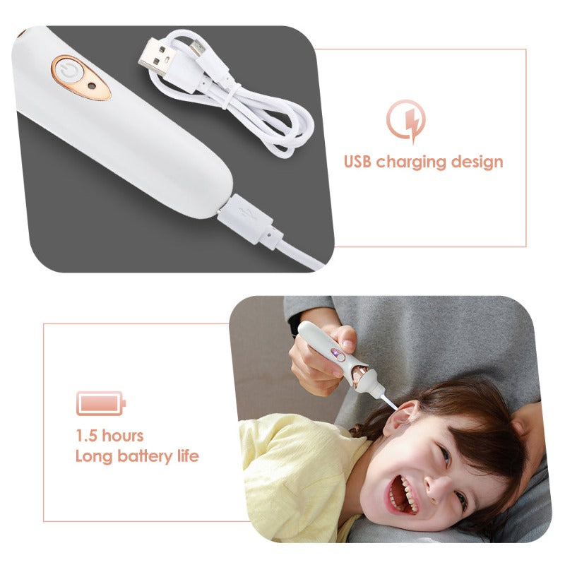 WiFi Visual Otoscope with Camera and Light – Smart Ear Cleaning Tool
