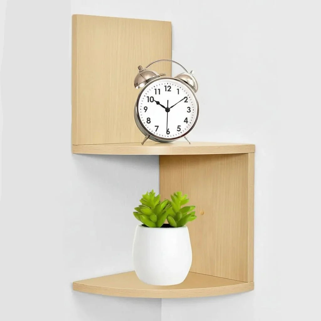 Zigzag Design Corner Shelf – 5-Tier Space-Saving Organizer