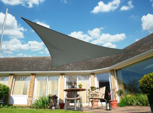 Waterproof Sunshade Fabric Sail for Garden, Balcony, Terrace - UV-Resistant Triangle/Square/Rectangle