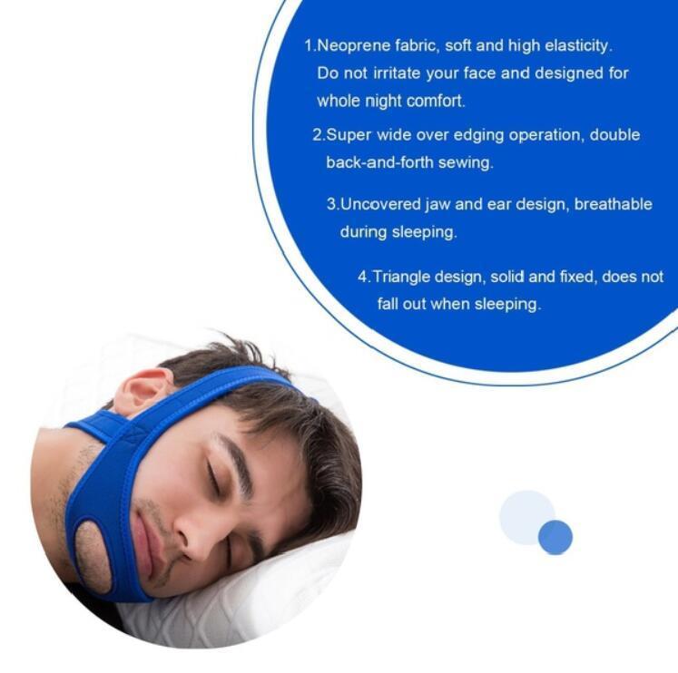 Adjustable Chin Support for Snoring Prevention