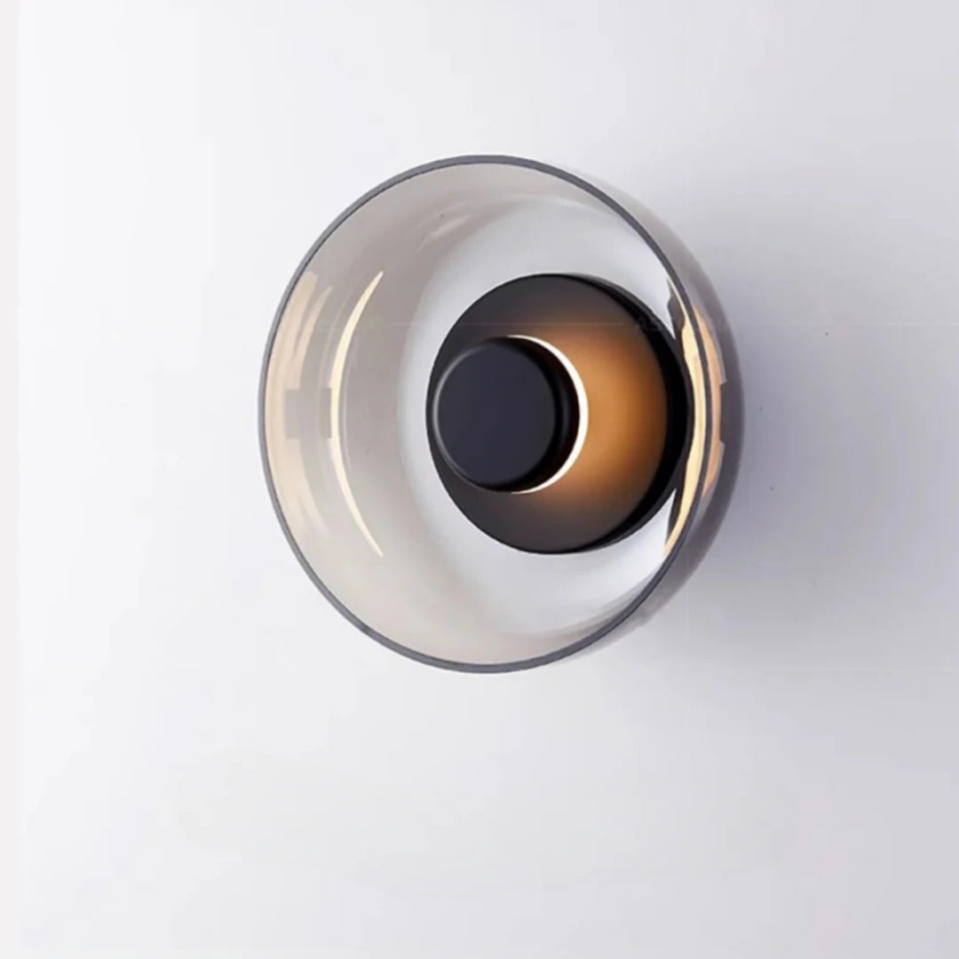 Luminous Orb Wall Fixture - Chic Modern Design with Soft Radiance