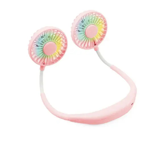 Neck Fan with USB Rechargeable Feature – Includes Aroma Storage