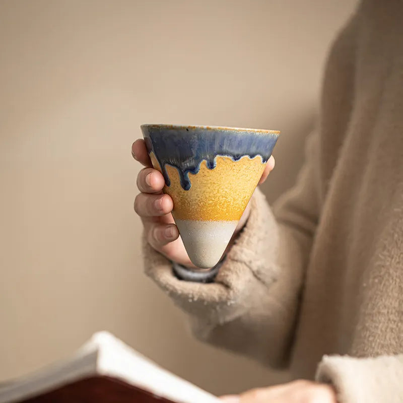 Sleek Ceramic Espresso Mug, 200ml Capacity, Smooth Finish