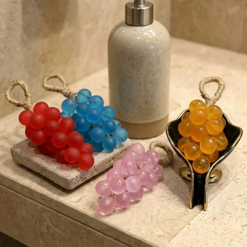 Decorative Hand Soap – Handmade Soap with Grape and Plant Oils