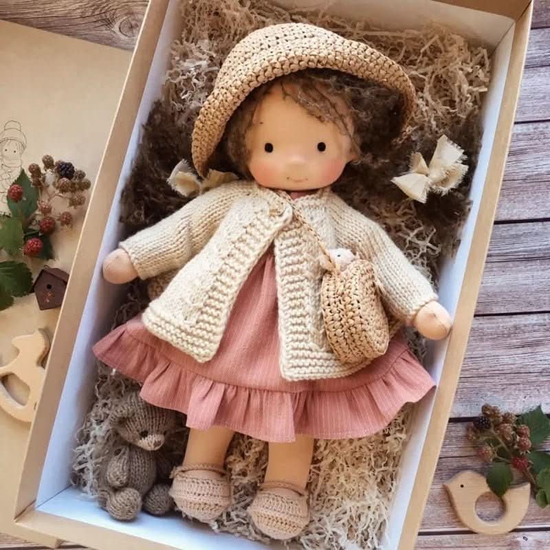 Cotton Dreamer - Unique Handmade Doll for Creative Play