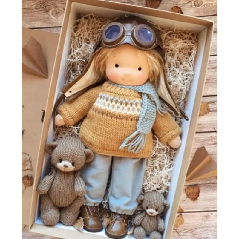 Cotton Dreamer - Unique Handmade Doll for Creative Play