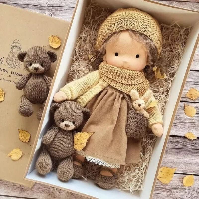 Cotton Dreamer - Unique Handmade Doll for Creative Play