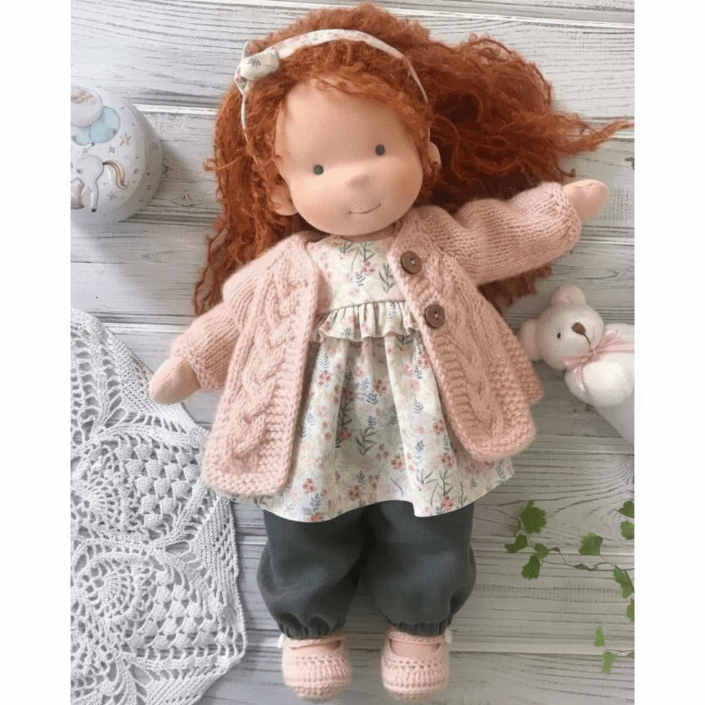 Cotton Dreamer - Unique Handmade Doll for Creative Play