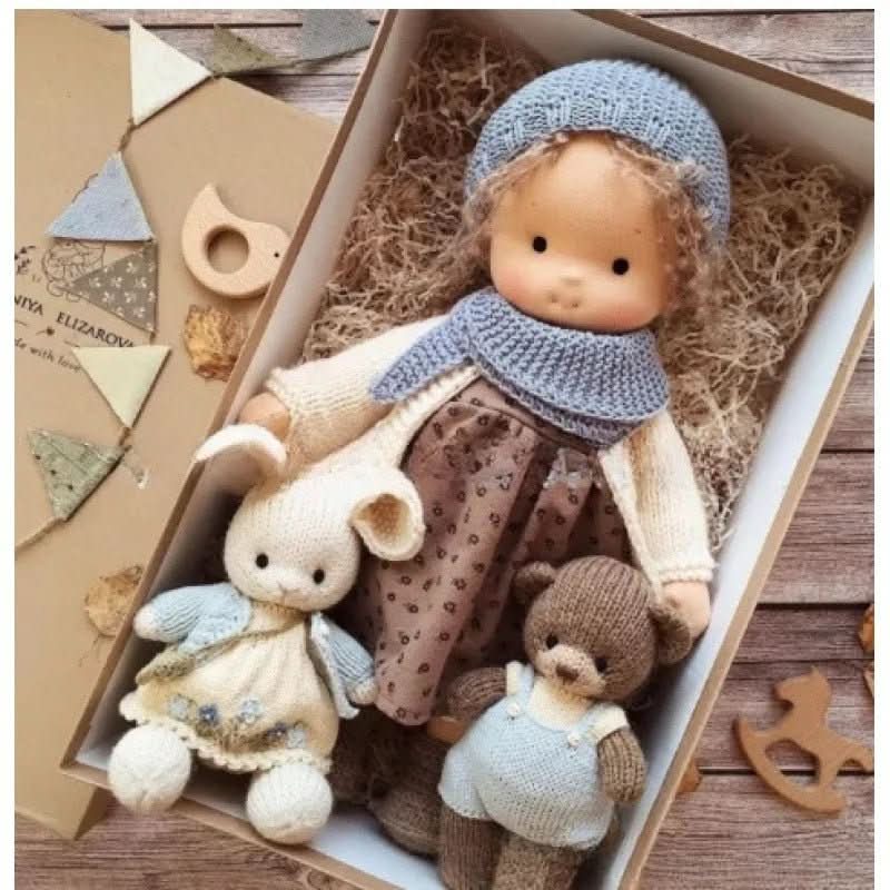 Cotton Dreamer - Unique Handmade Doll for Creative Play